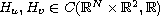 $H_{u}, H_{v}\in C(\mathbb{R}^N\times \mathbb{R}^2, \mathbb{R})$